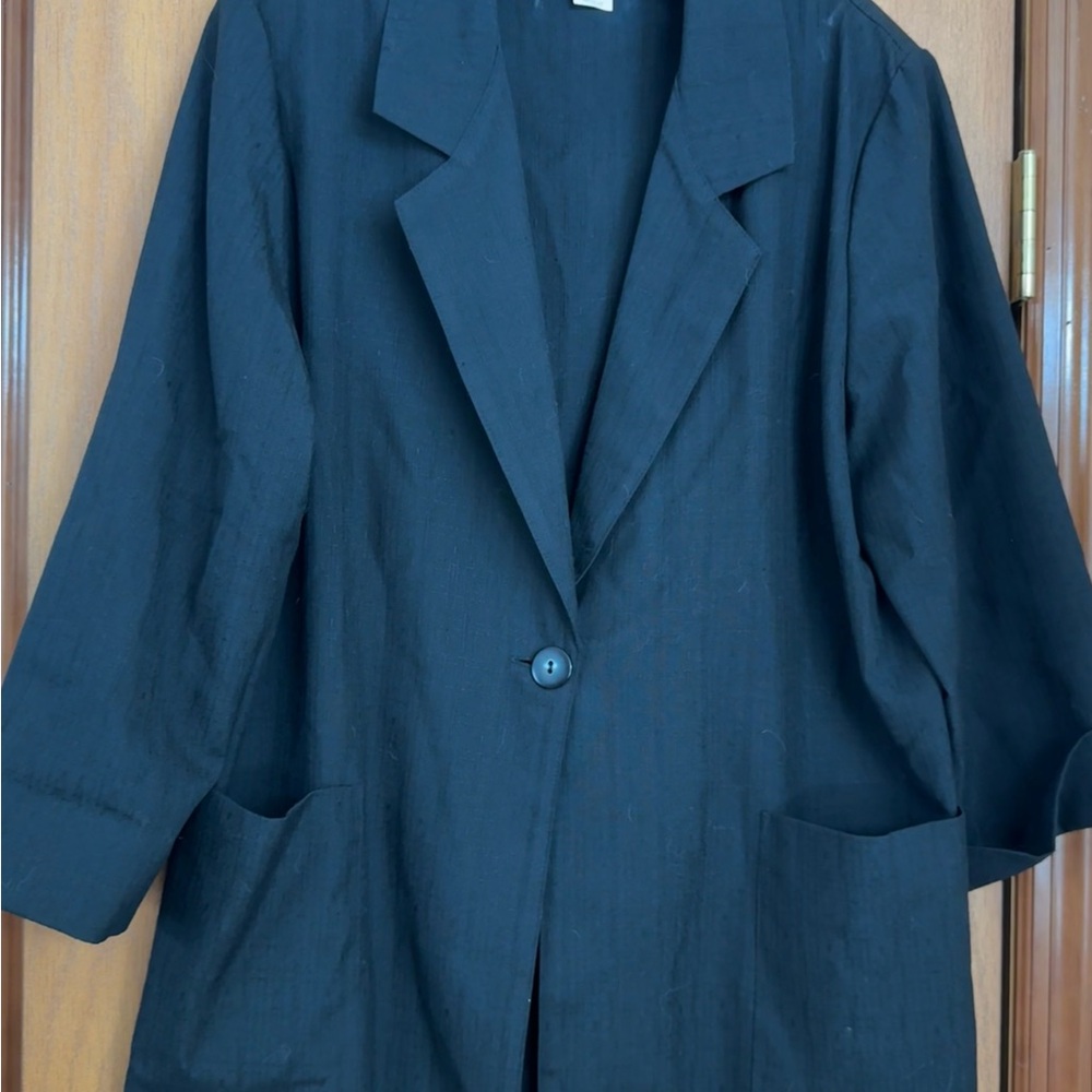 Apparenza Classic Black Women's Blazer size Medium